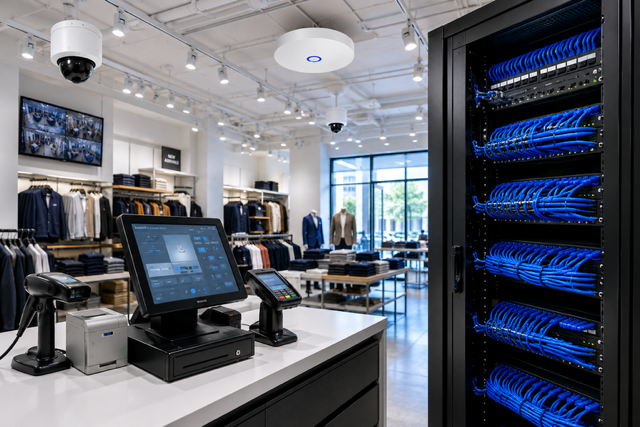 Structured cabling installation