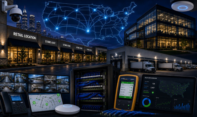 Network rack installation